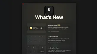 Klack introduces new Milky Yellow Switch set and new Mouse Click sounds image