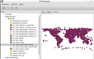 Preview in DB Manager
