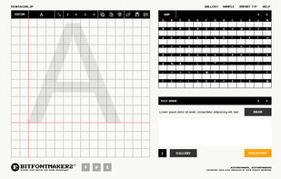 BitFontMaker2™ screenshot 1