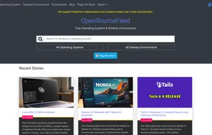 OpenSourceFeed screenshot 1