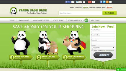 Panda Cash Back screenshot 1
