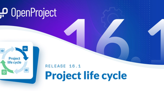 OpenProject 16.1 allows you to create project life cycles and export meetings as PDF docs image