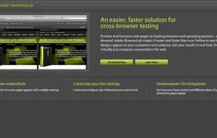Adobe BrowserLab screenshot 1