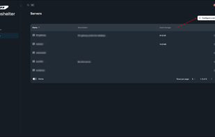 Datashelter screenshot 1