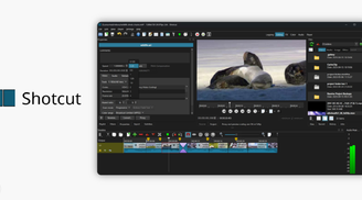 Shotcut 25.07.26 adds model downloader, outline filter, and surround audio tools image