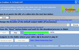 Hulu Grabber screenshot 1