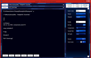 Axiom FFmpeg screenshot 1