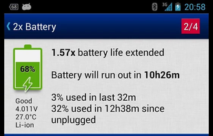 2x Battery screenshot 1