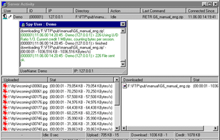 BulletProof FTP Server screenshot 1