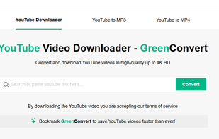 greenconvert Youtube video downloader