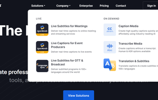 Our experts are trusted by major broadcast networks, caption & translation service providers, as well as education and corporate clients.