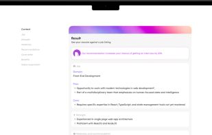 ResumeDive screenshot 3