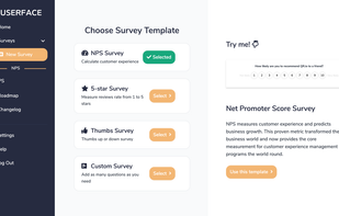 UserFace screenshot 1