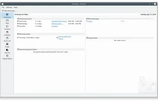 Kontact screenshot 1