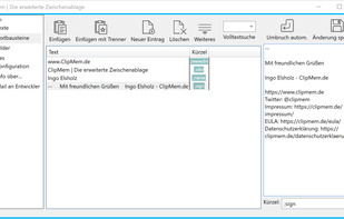 ClipMem 3 screenshot 1
