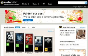 Metacritic screenshot 1