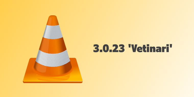 VLC 3.0.23 targets Windows fixes, security updates, and audio info image
