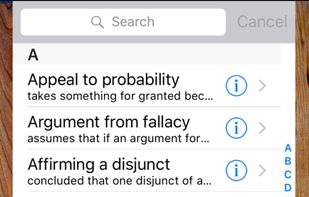 Fallacies of Logic screenshot 1