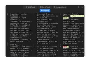 Text Compare App screenshot 1