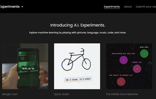 A.I. Experiments screenshot 1