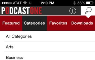 PodcastOne screenshot 2