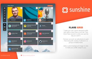 Premium accounts have access to additional profile customizations, such as...

Unlimited Flares, Large Tile Size, Multiple Collections,  Statistics (Near Future), All Future Features