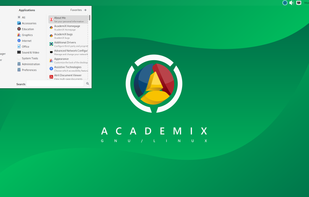AcademiX GNU/Linux screenshot 1