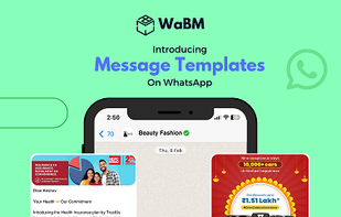 WaBM helps your Message with templates on whatsapp