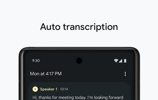 Google Recorder screenshot 1