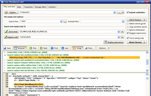 Text Workbench screenshot 1