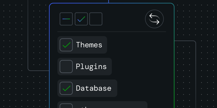 WordPress Studio introduces Selective Sync for plugins, themes, and content image