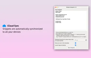 Simple Snippets - Text Library screenshot 1