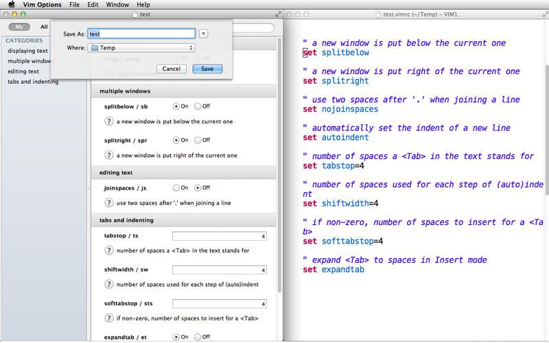 Vim Options Alternatives and Similar Software AlternativeTo