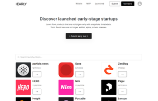 Early Tools screenshot 1