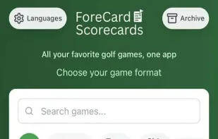 ForeCard Scorecards  screenshot 2