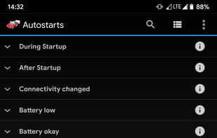 Android Autostarts screenshot 1