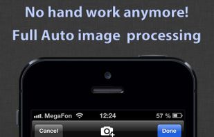 No hand work anymore - Full Auto image crop & processing