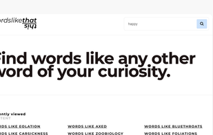 Words Like That screenshot 1