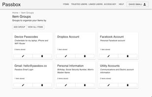 Passbox screenshot 1
