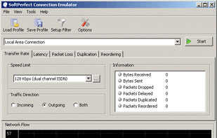SoftPerfect Connection Emulator screenshot 1