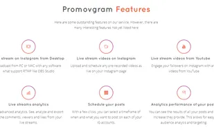 Promovgram screenshot 1