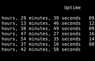 tuptime screenshot 2