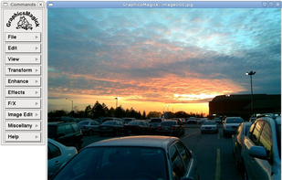 GraphicsMagick screenshot 2