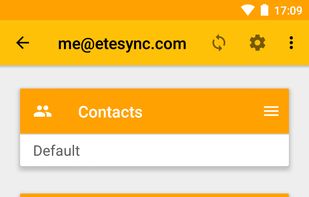 EteSync screenshot 3