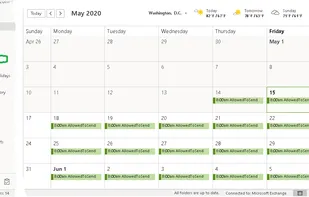 OffHours for Outlook screenshot 1