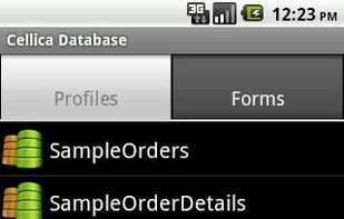 Cellica Database screenshot 1