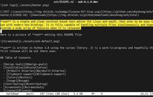 ash-editor screenshot 1