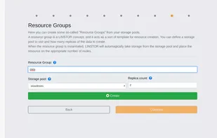 LINBIT VSAN screenshot 1