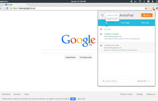 Export to PDF or TXT