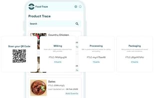 Ensure the quality and authenticity of dates with blockchain-powered traceability from FoodTraze. Track every step from farm to packaging using GS1 standards for complete transparency and consumer trust.